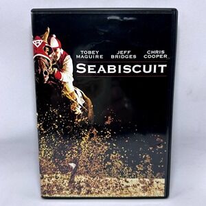 Seabiscuit DVD Tobey Maguire Jeff Bridges Full Screen Edition‎ 2003 PG-13